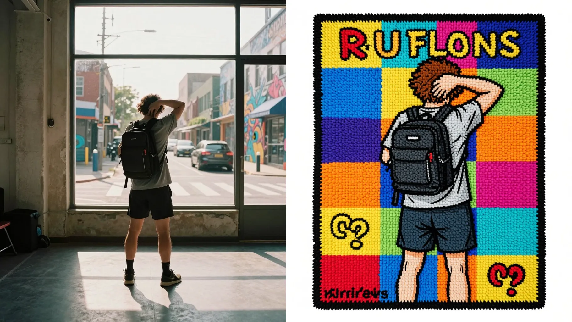 3D Cartoon Rug