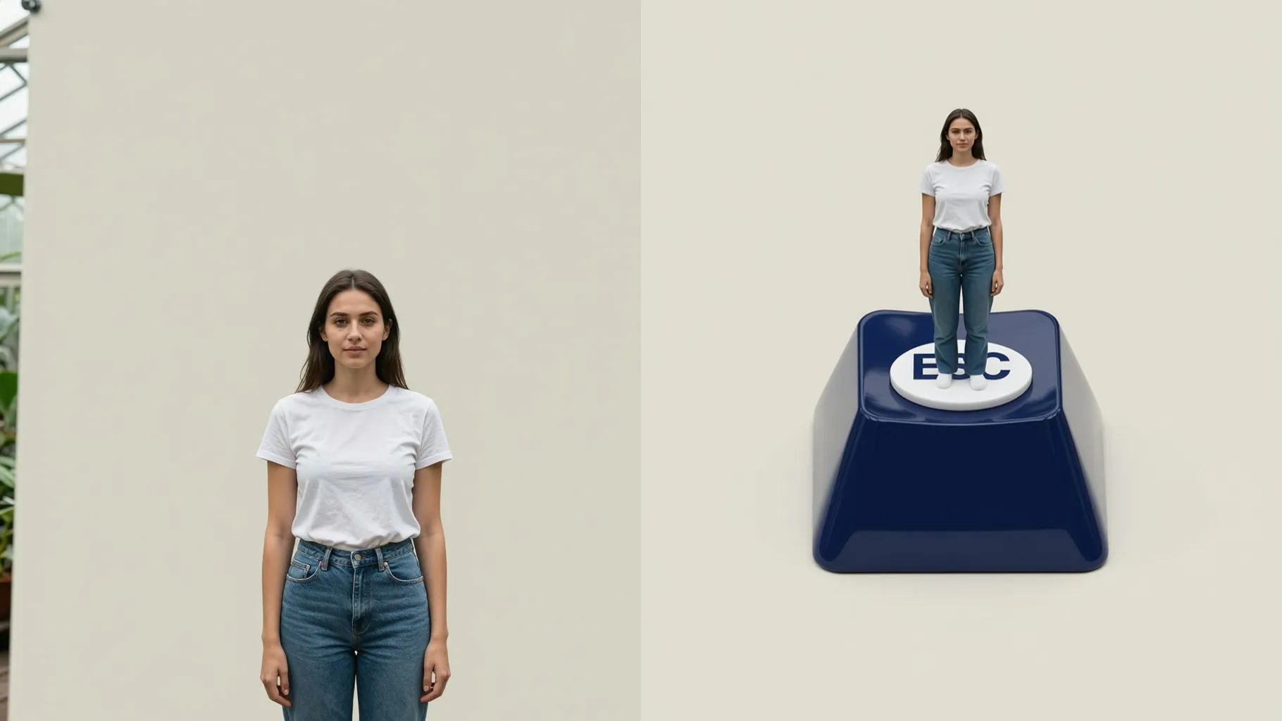 3D微型ESC键帽