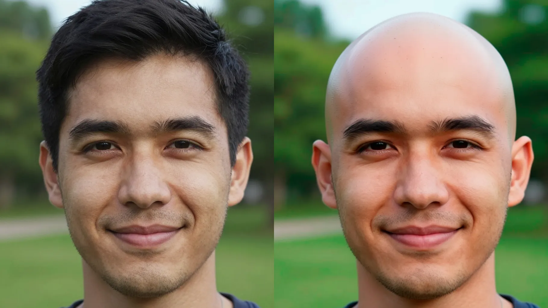 AI Bald Filter
