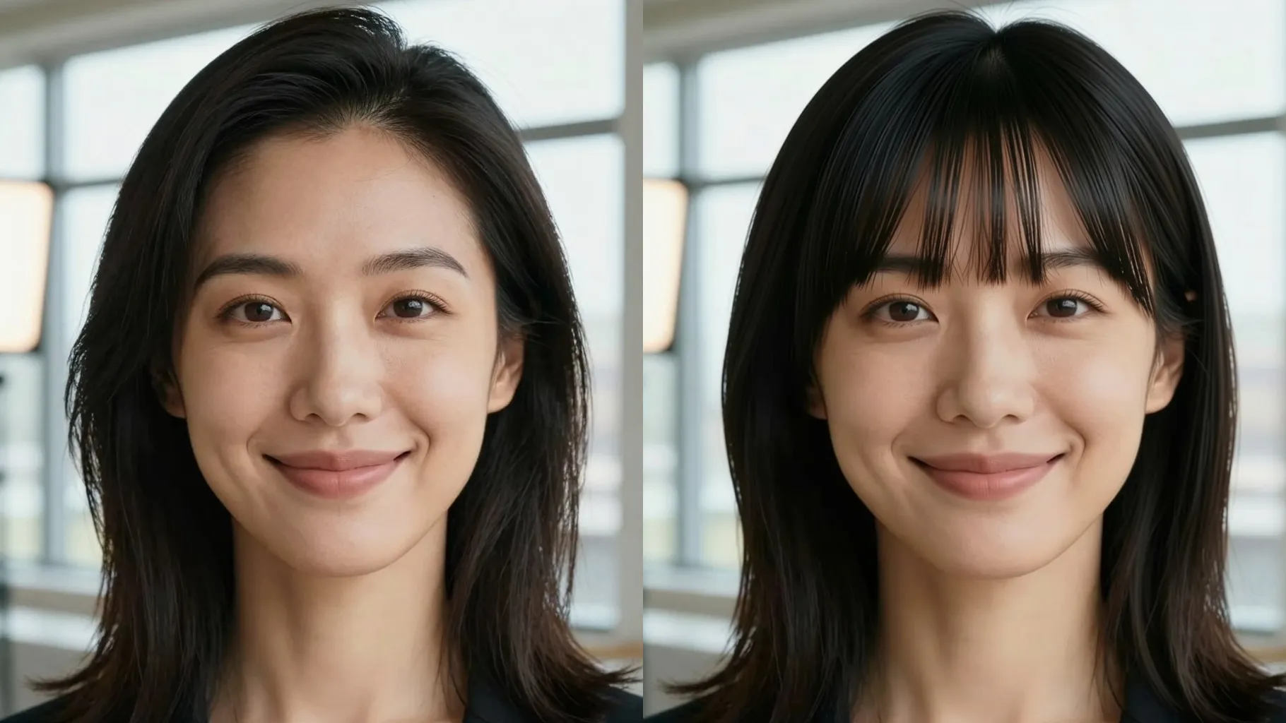 AI Bangs Filter