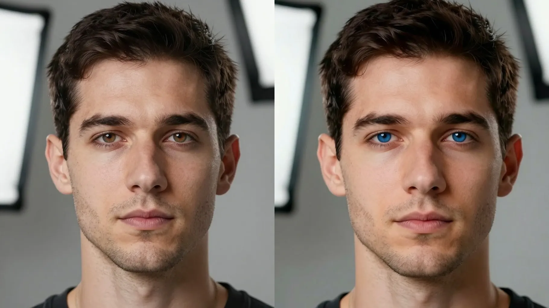 AI Blue Eye Filter