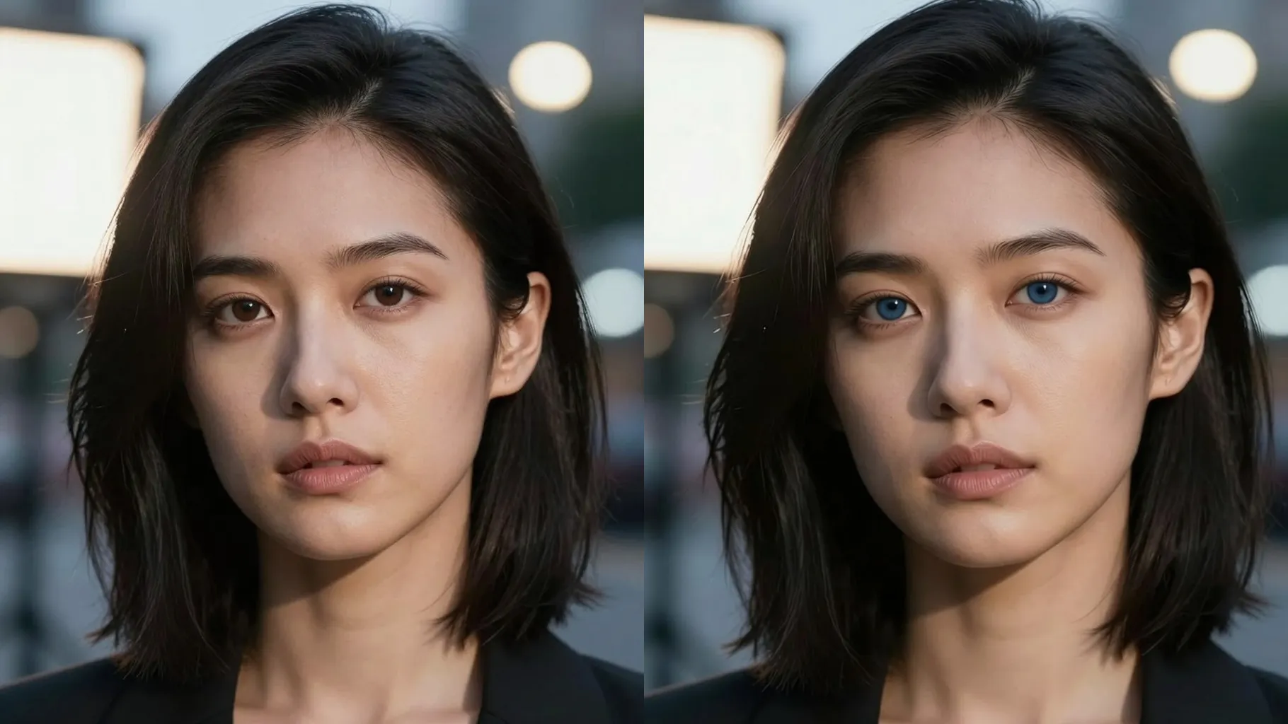 AI Blue Eye Filter