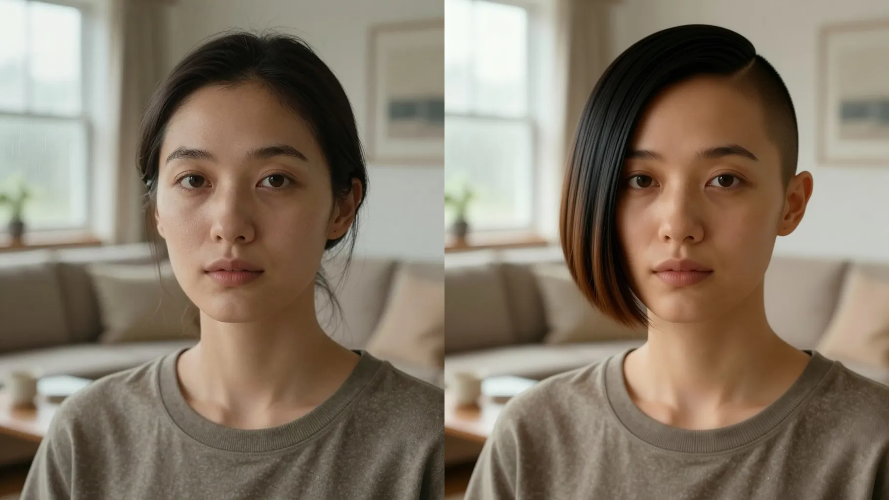 AI Buzz Cut Filter