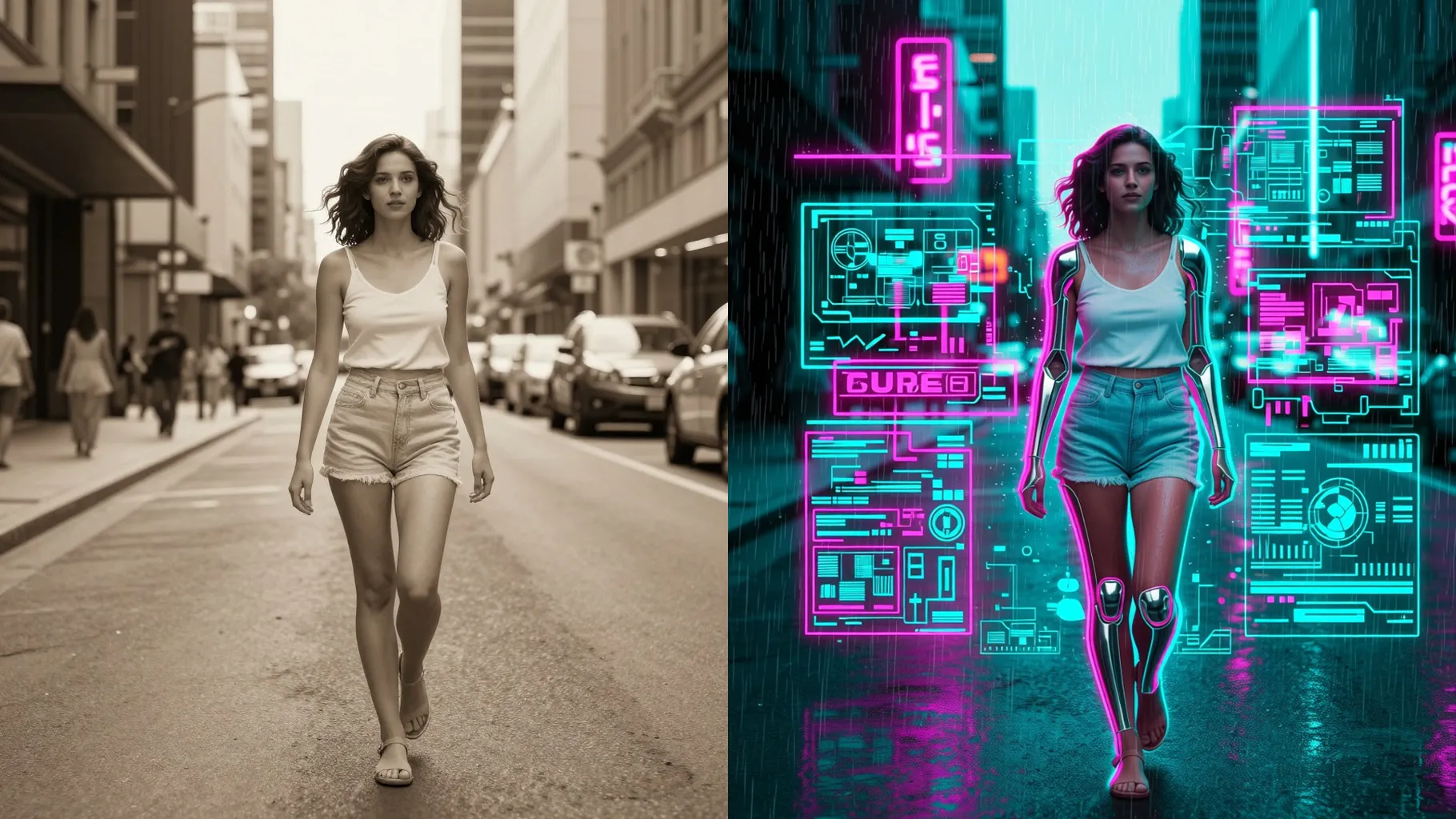 AI Cyberpunk Filter