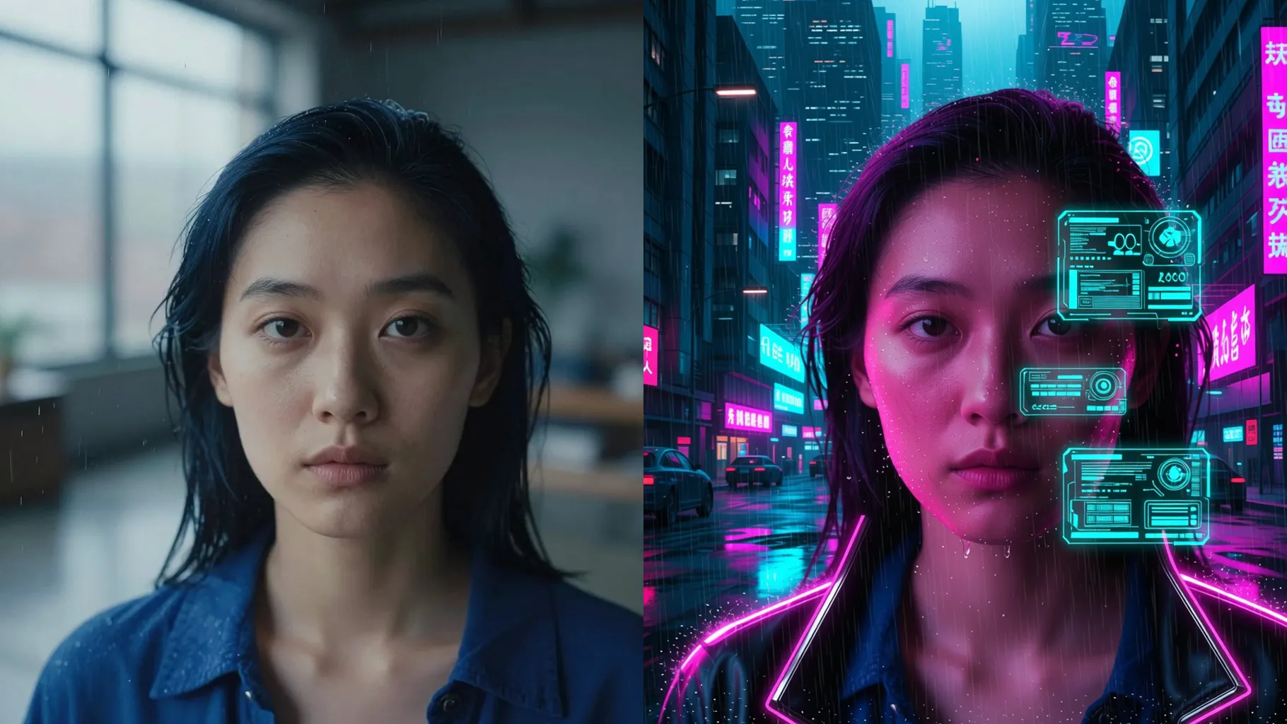 AI Cyberpunk Filter