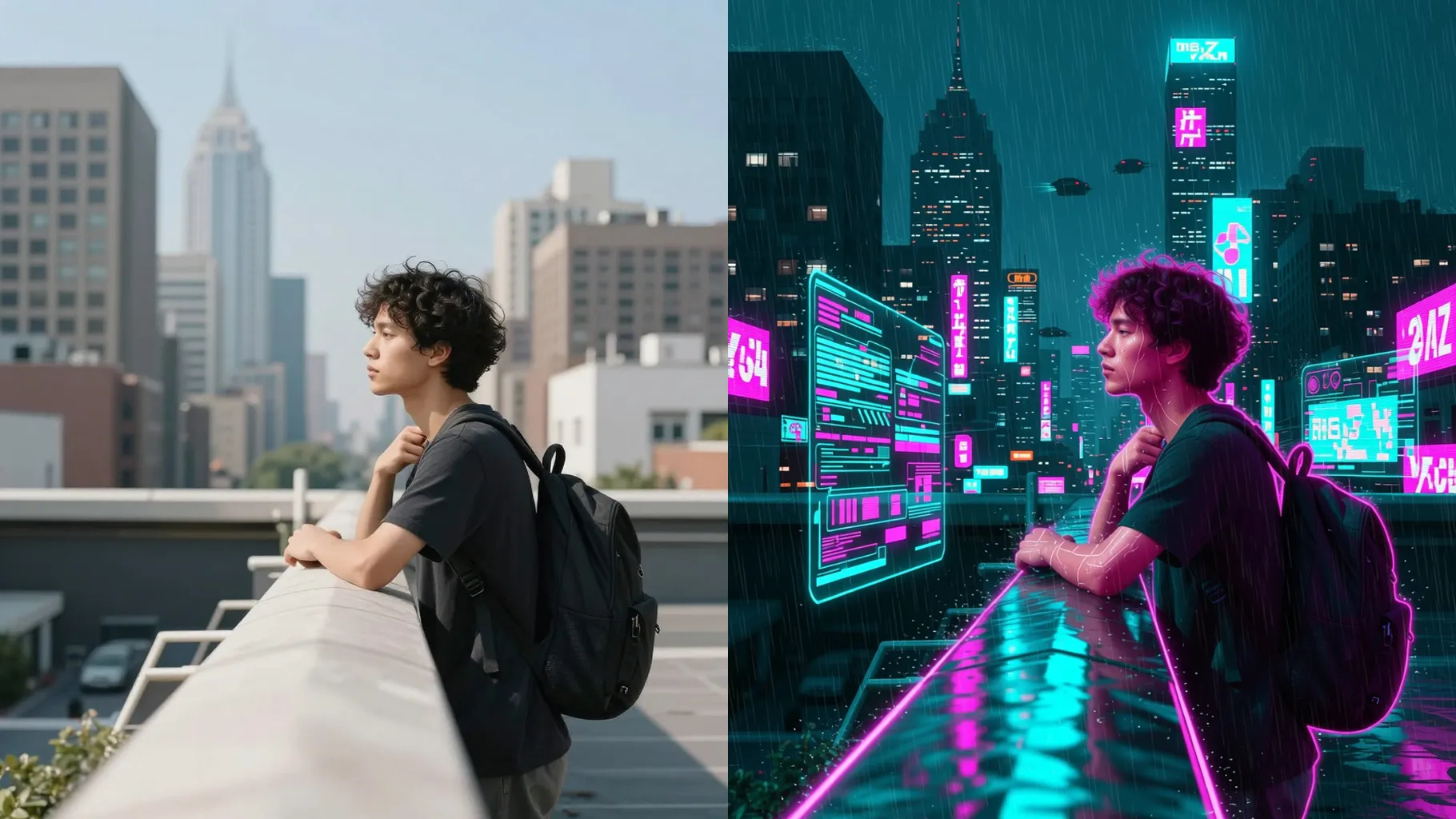 AI Cyberpunk Filter