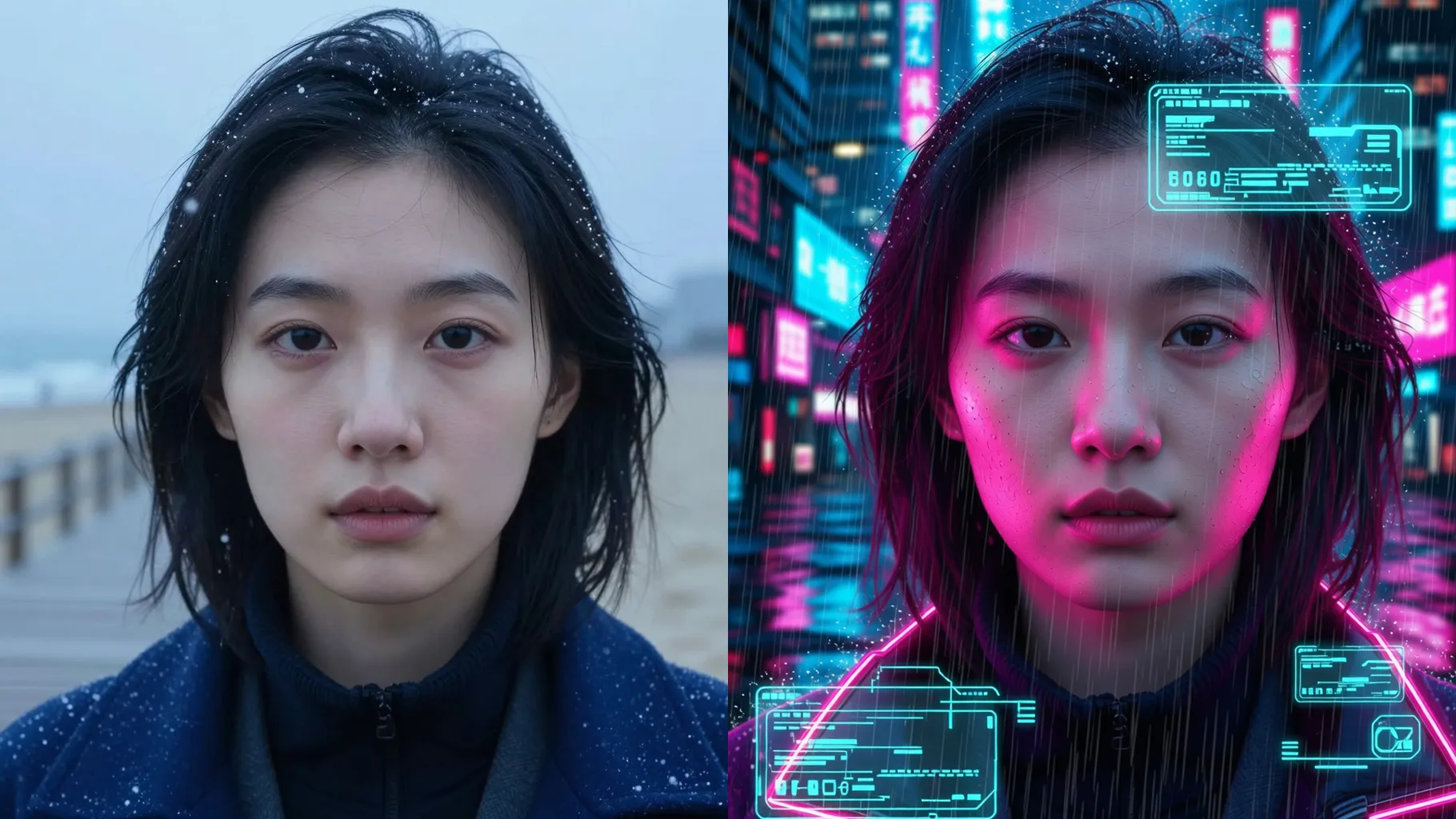 AI Cyberpunk Filter