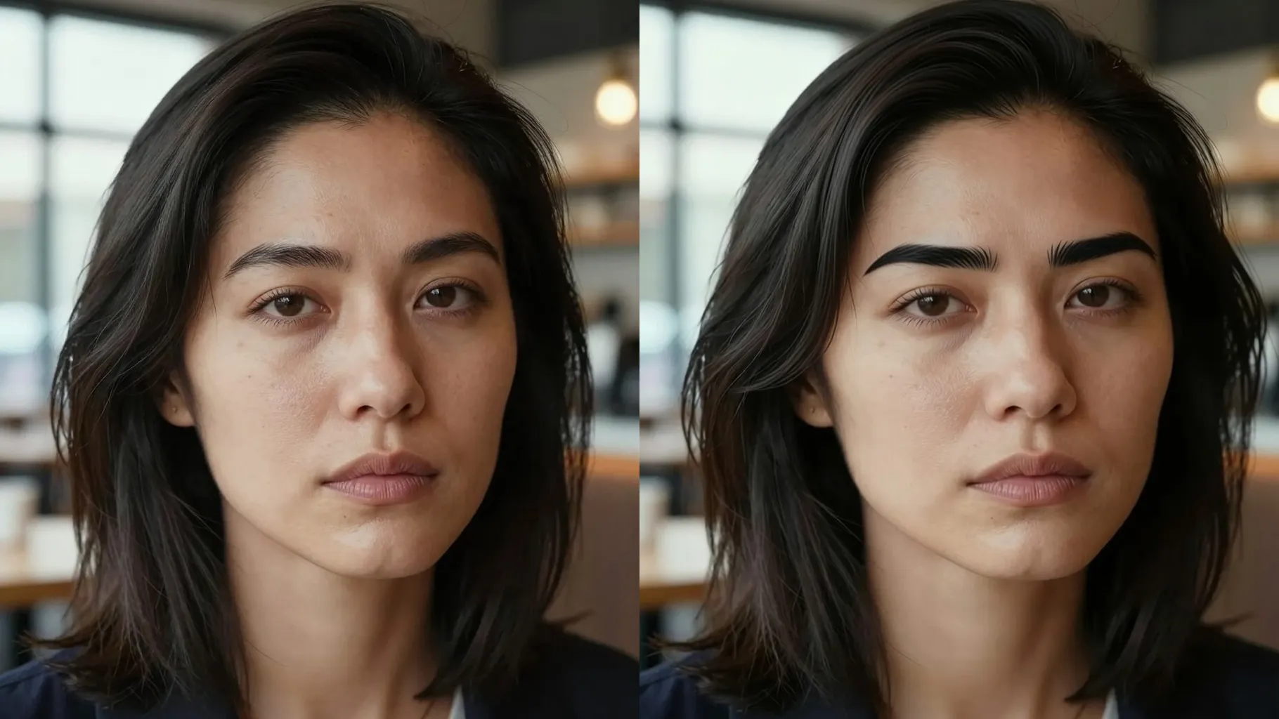 AI Eyebrow Filter