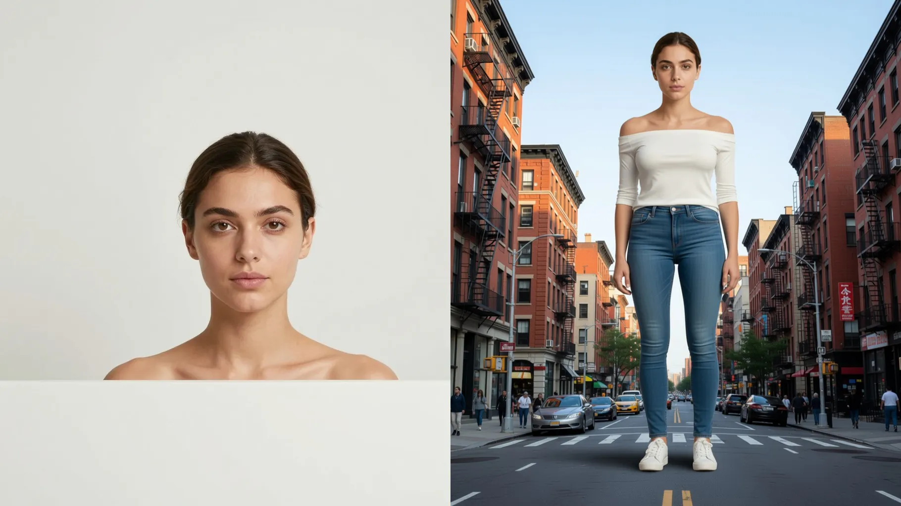 AI Giant Person Effect