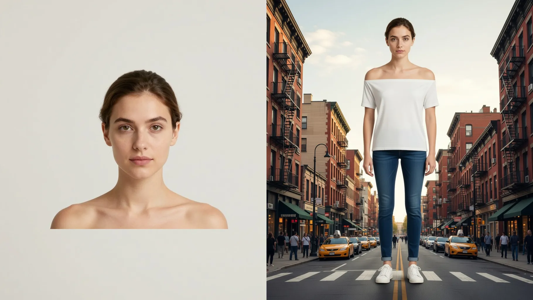 AI Giant Person Effect