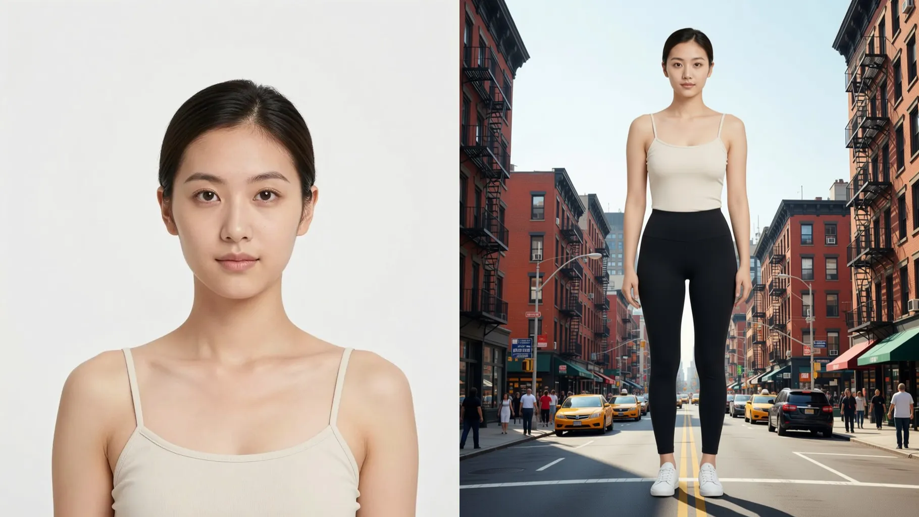 AI Giant Person Effect