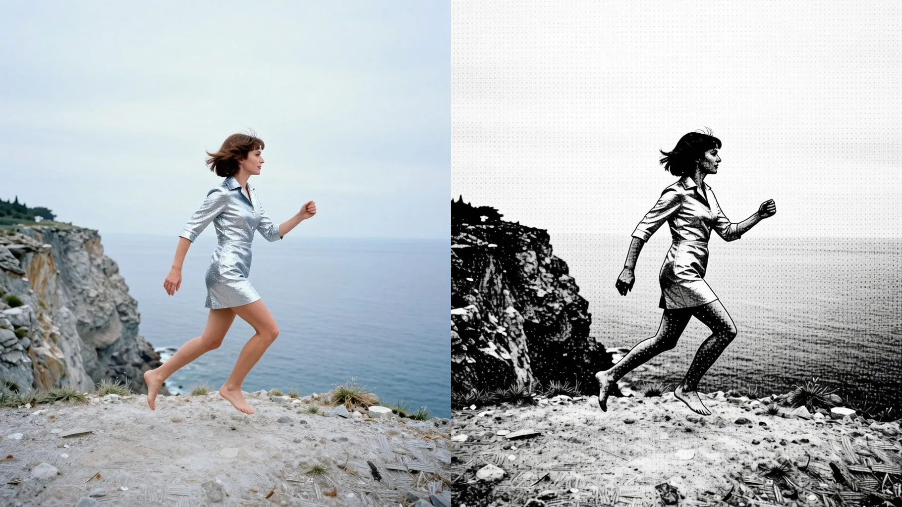 AI Halftone Effect