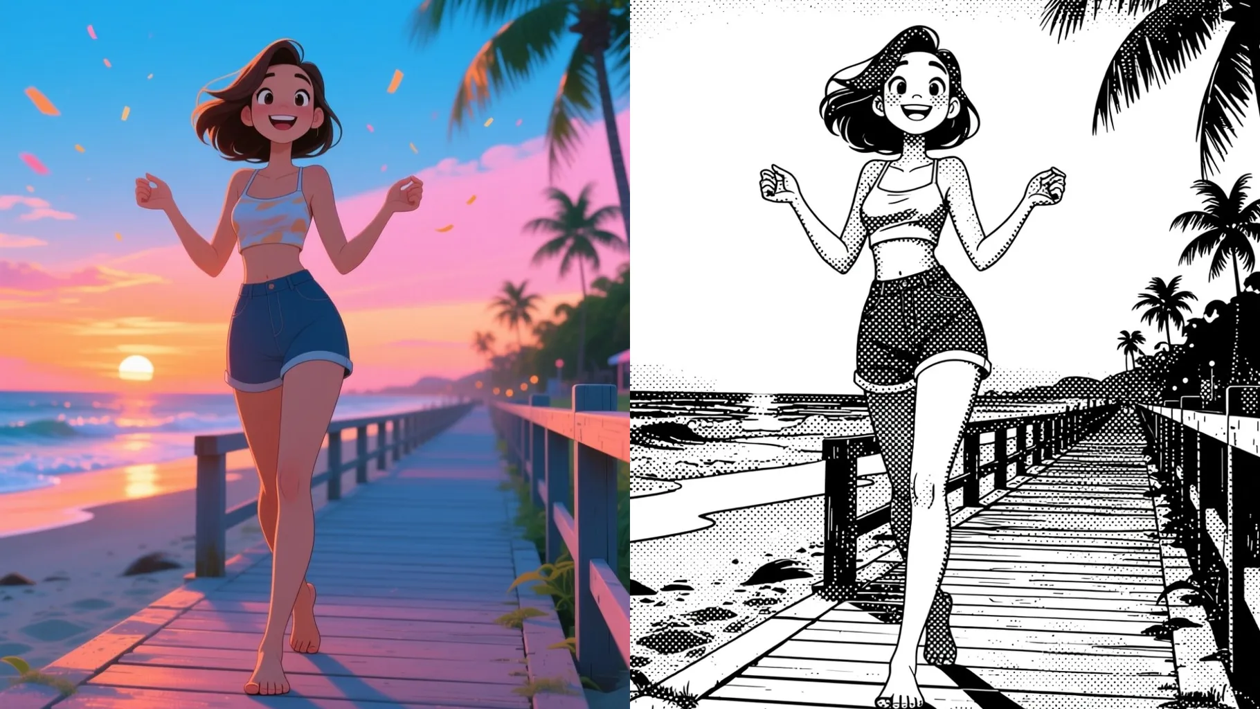 AI Manga Filter