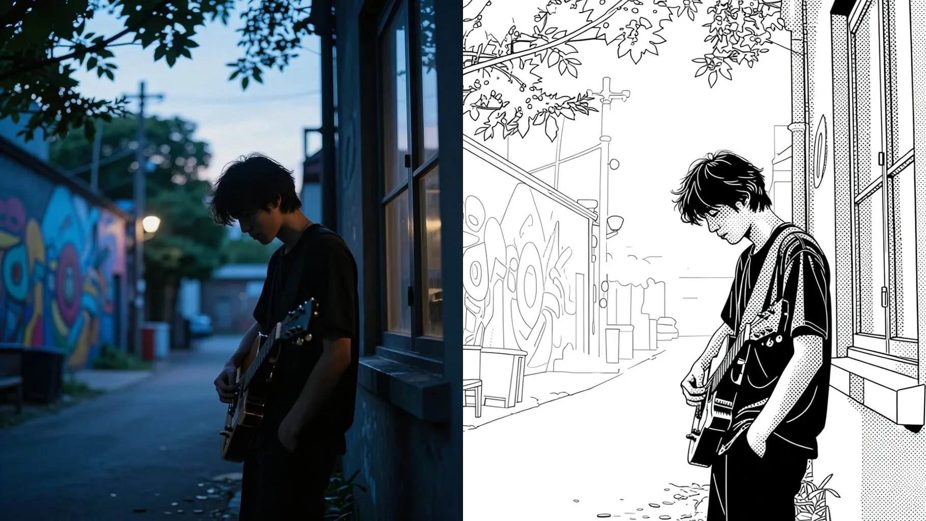 AI Manga Filter