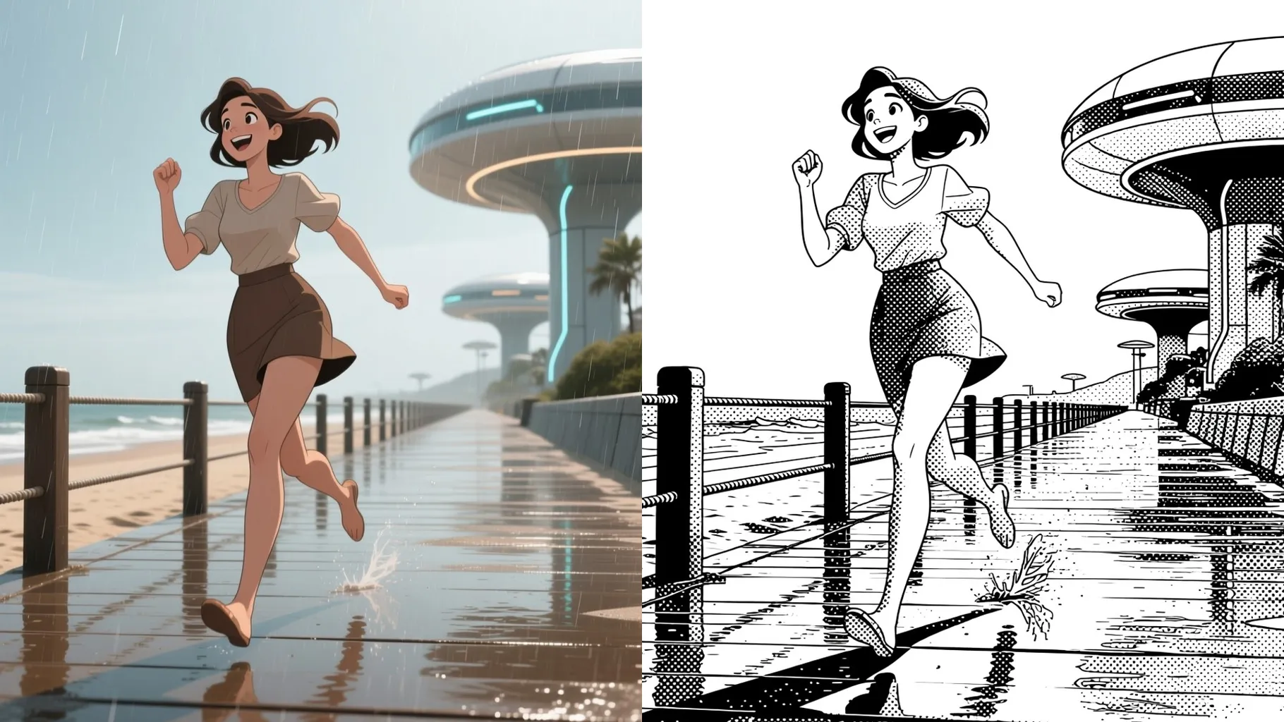 AI Manga Filter