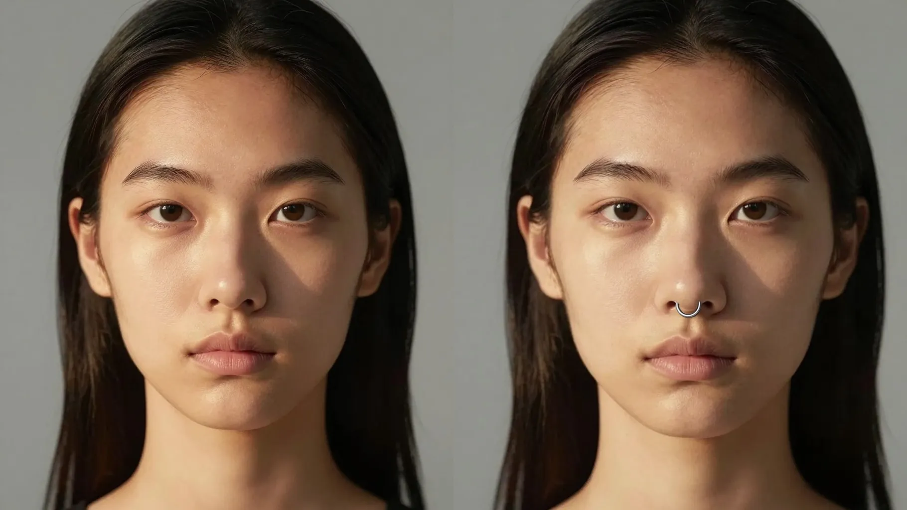 AI Nose Piercing Filter