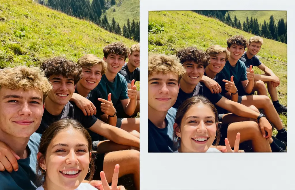 AI Polaroid Maker