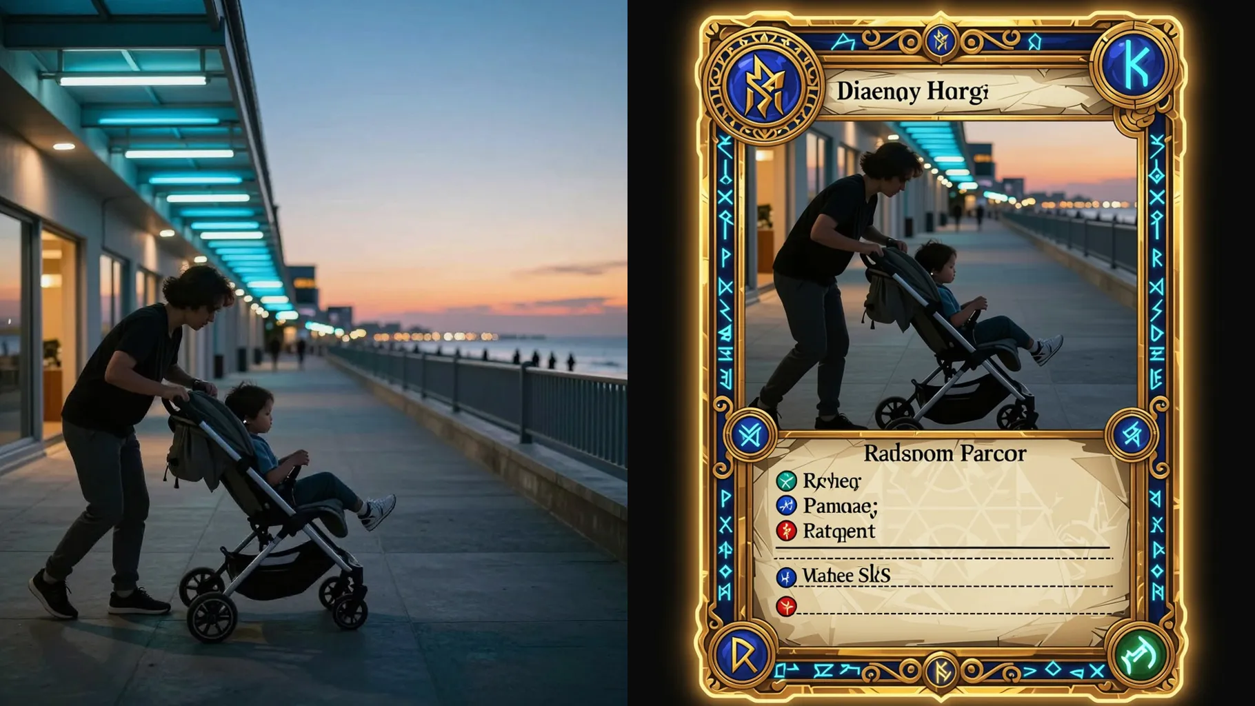 RPG角色卡