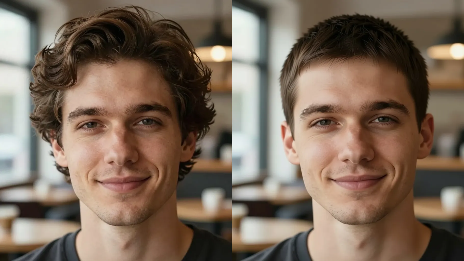 AI Short Hair Filter