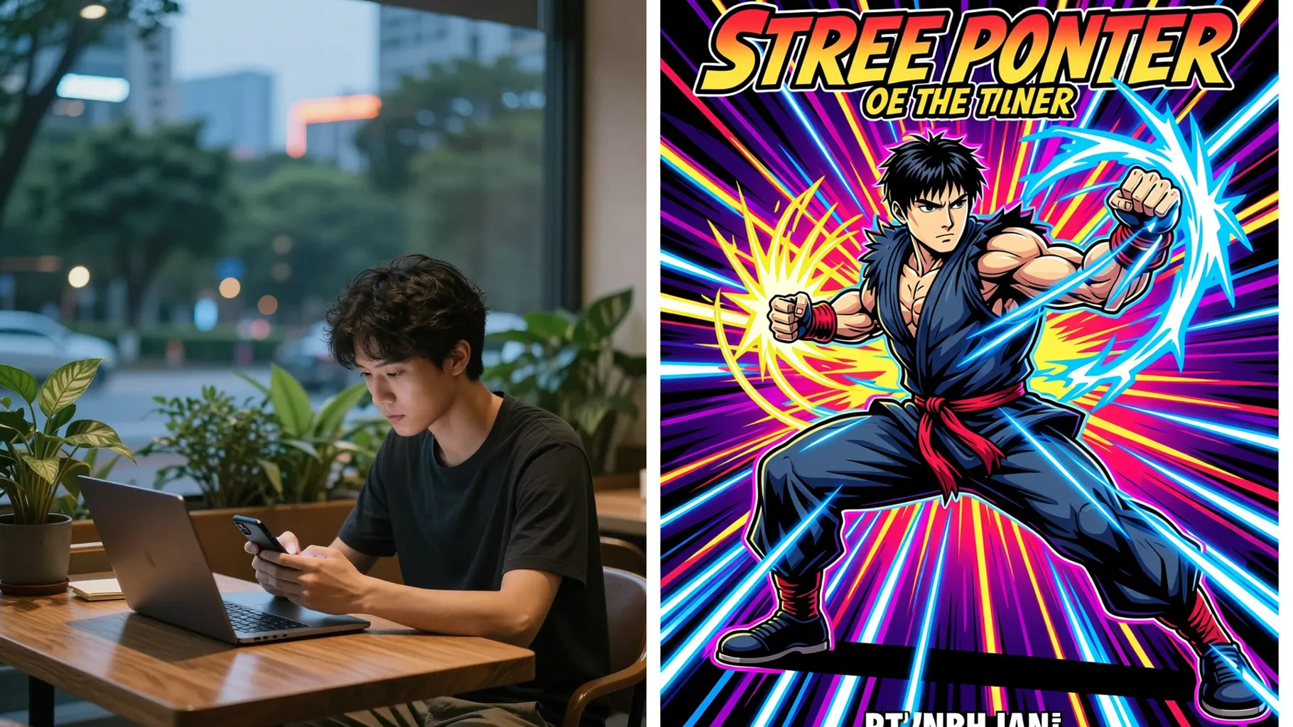 AI Street Fighter Effect