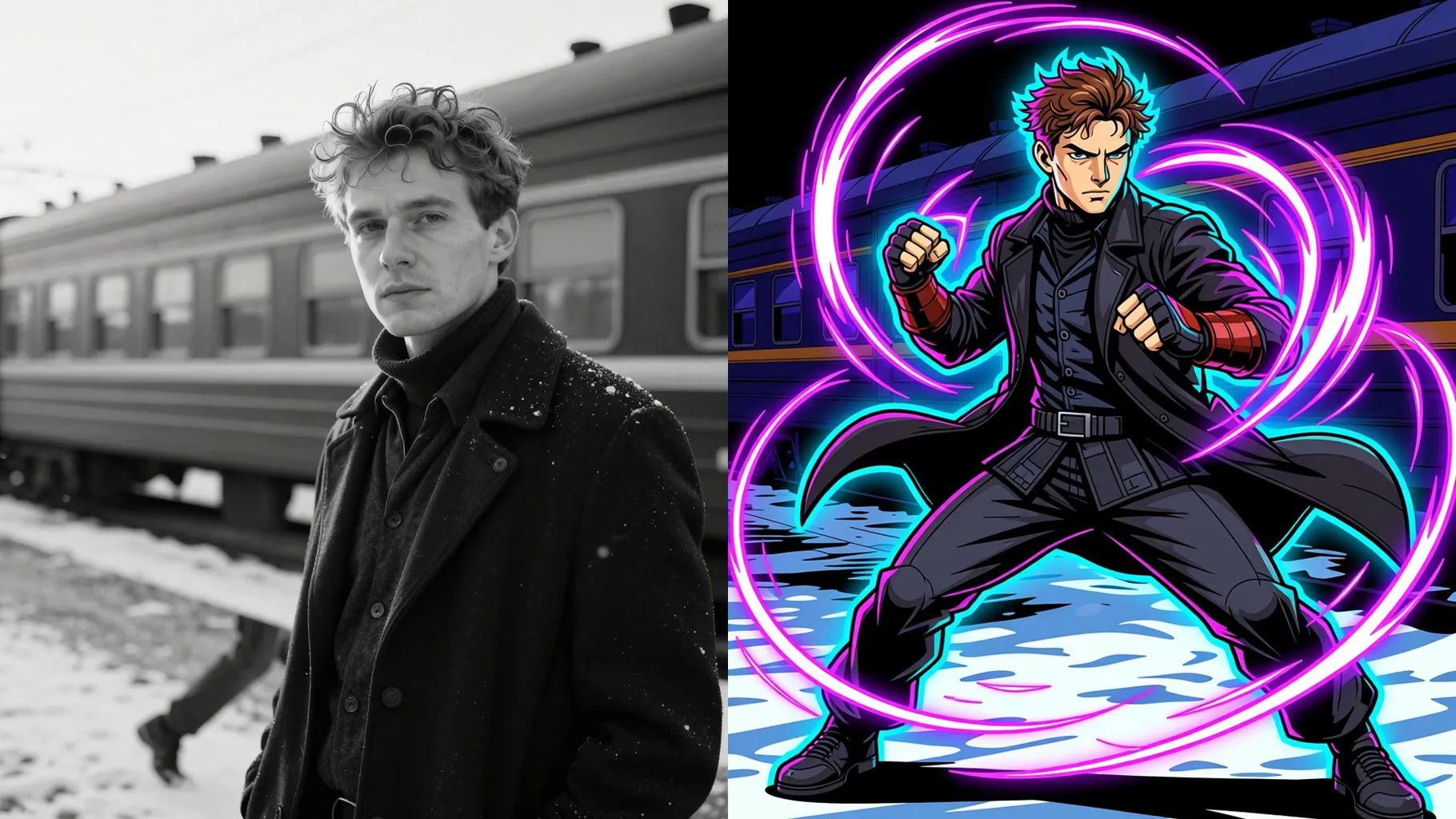 AI Street Fighter Effect
