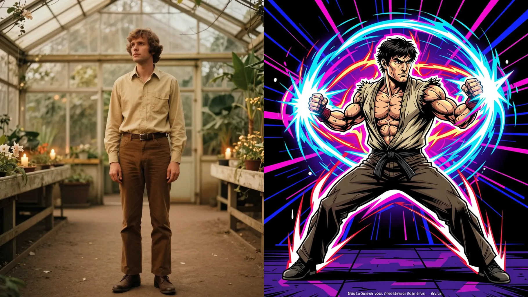 AI Street Fighter Effect
