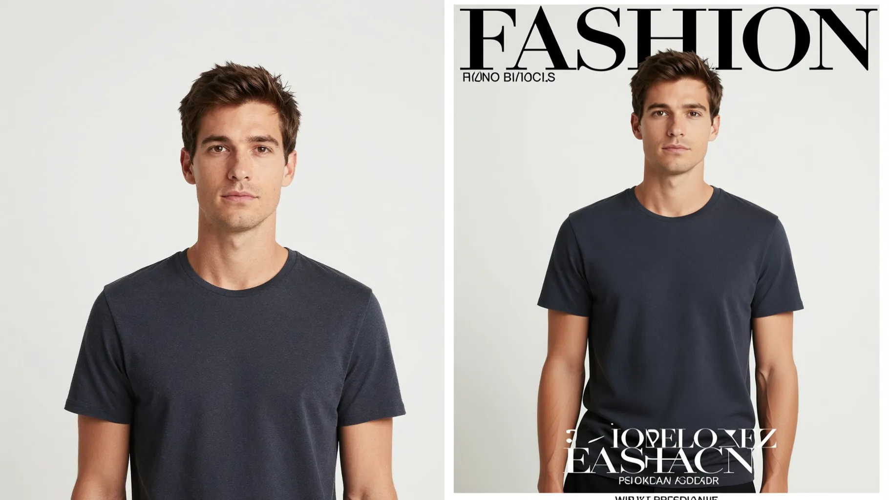Fashion Magazine Cover