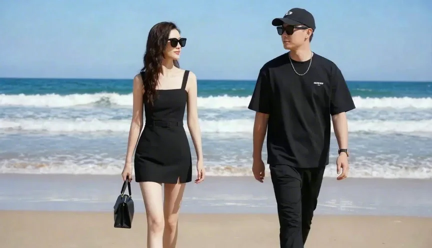 AI Beach Bridal Carry reference photo
