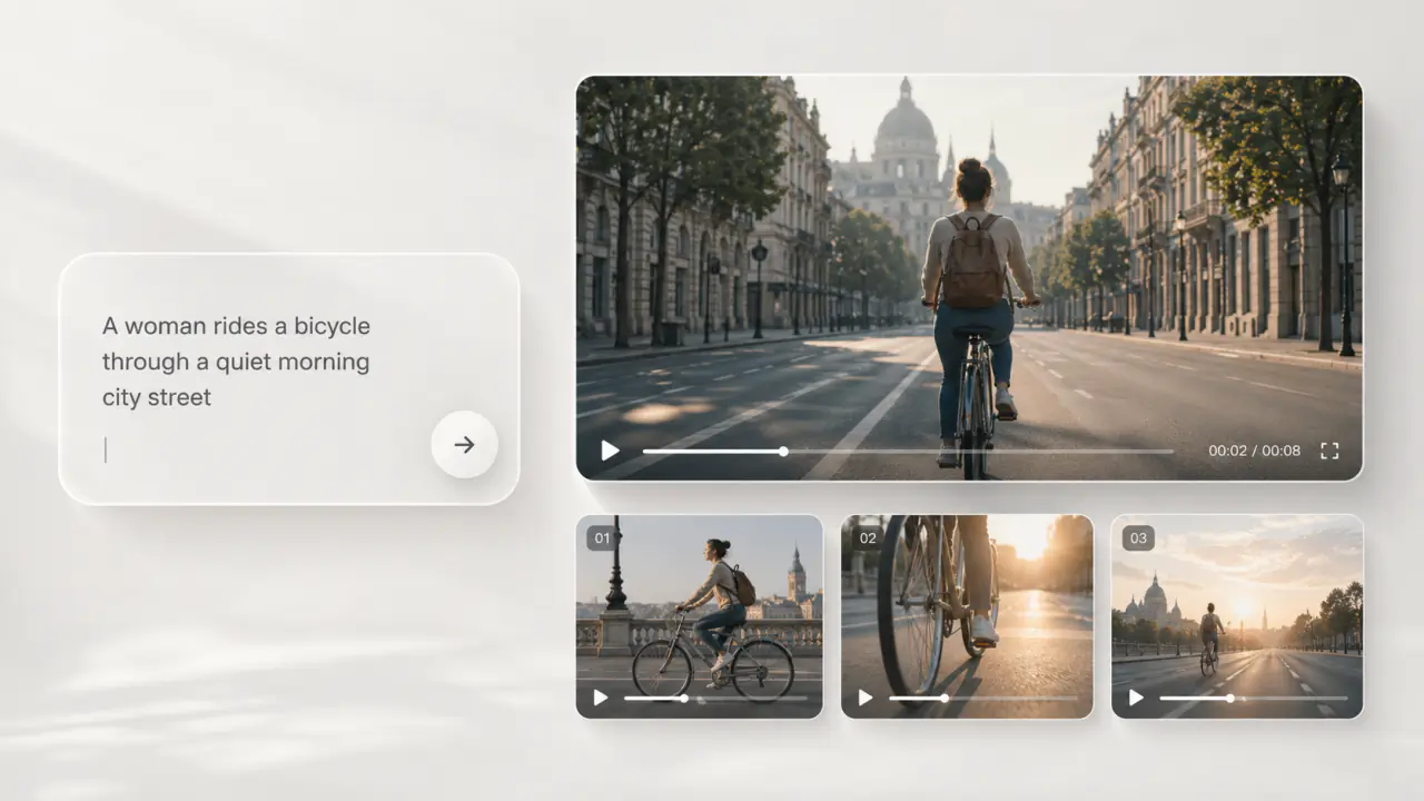 Reference preview: Text to Video